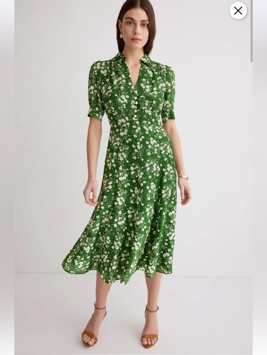 LK Bennett Dresses & Skirts - L.K. BENNETT SILK SOPHIE WILDFLOWER DRESS SIZE 8 MSRP $675